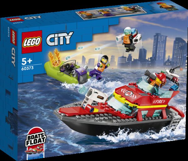 LEGO City Palokunnan pelastusvene 60373
