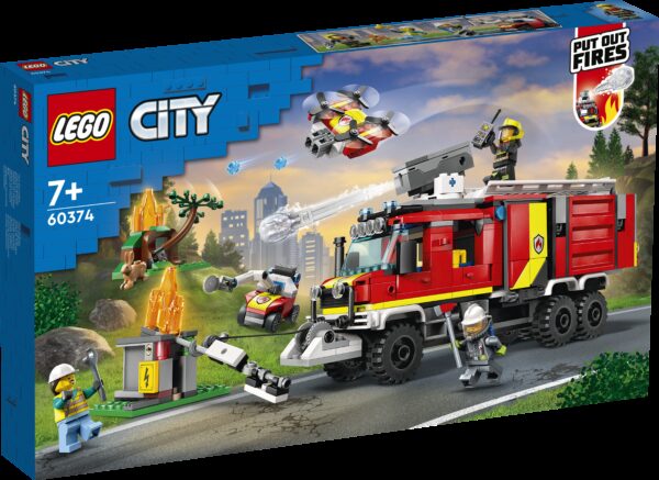 LEGO City Palokunnan johtoauto 60374