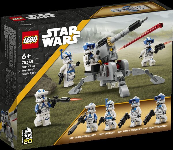 LEGO Star Wars 501. legioonan kloonisoturit -taistelupaketti 75345