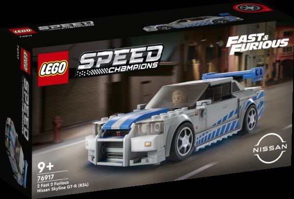 LEGO Speed Champions 2 Fast 2 Furious Nissan Skyline GT-R (R34) 76917