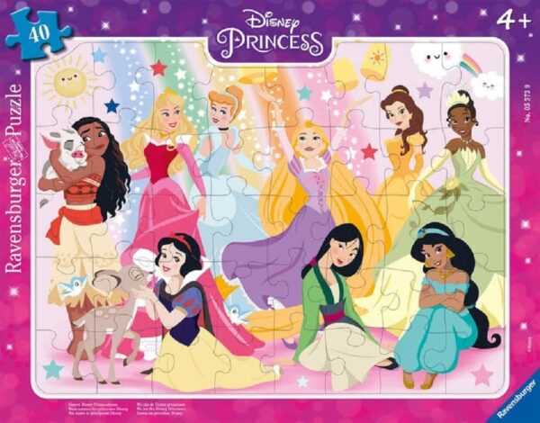 Our Disney Princesses 40 pcs kehyspalapeli, Ravensburger