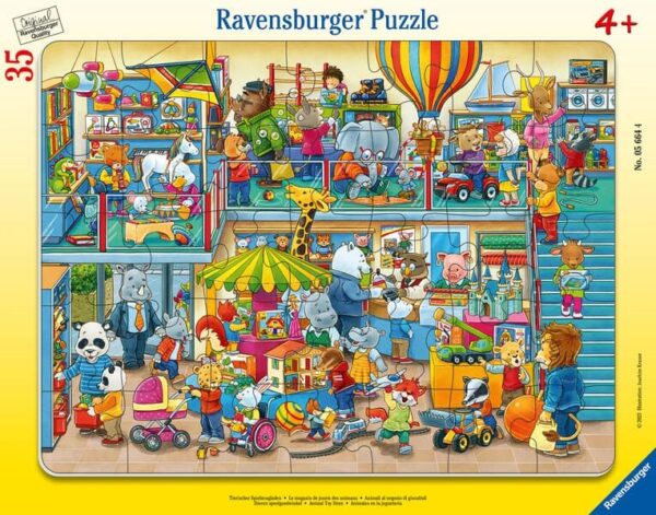 Animal Toy Store 35 p. kehyspalapeli, Ravensburger