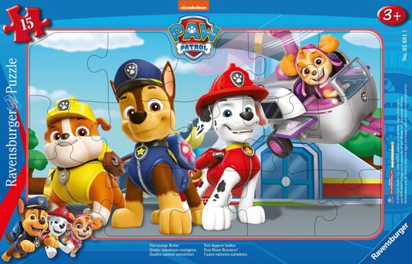 Paw Patrol 15p. kehyspalapeli, Ravensburger
