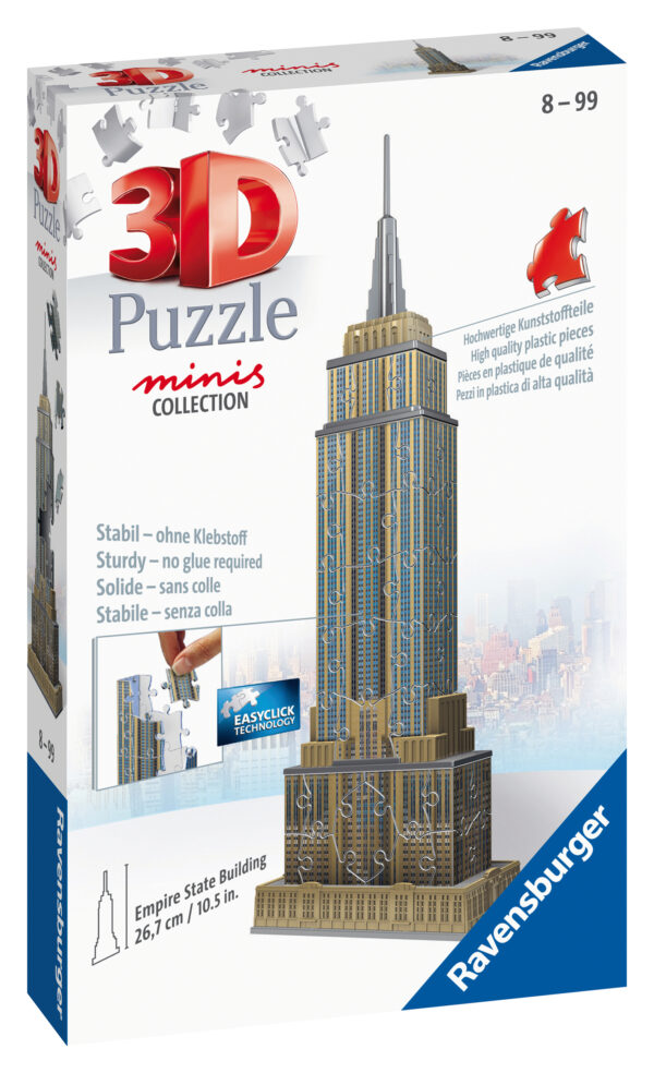 Empire State Building, 3D palapeli 66 palaa, Ravensburger