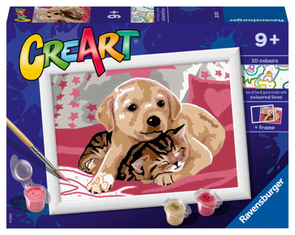 Maalaa numeroiden mukaan "Blanket Friends", Ravensburger