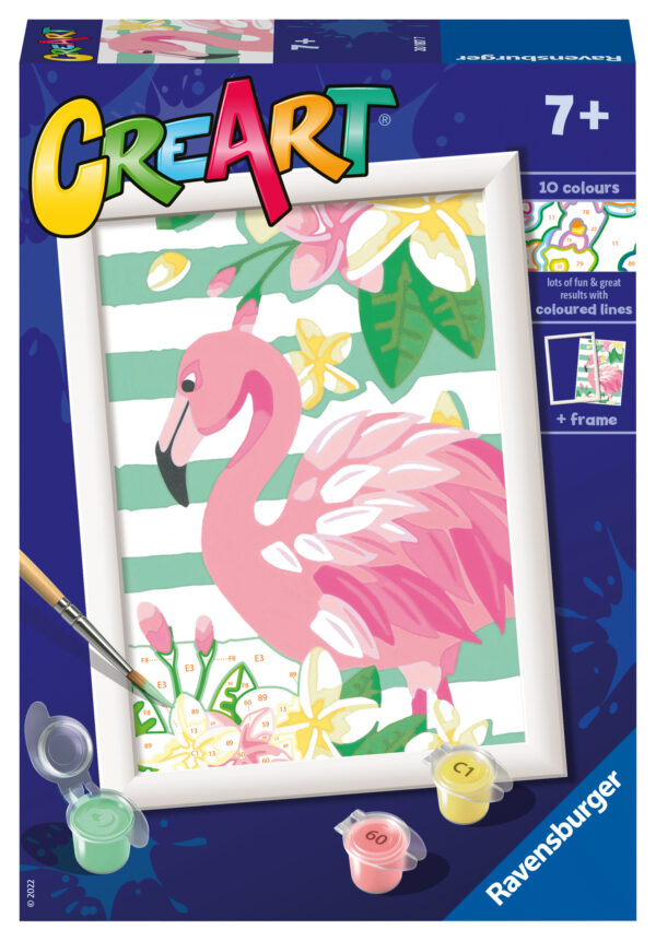 Maalaa numeroiden mukaan "Flamingo", Ravensburger