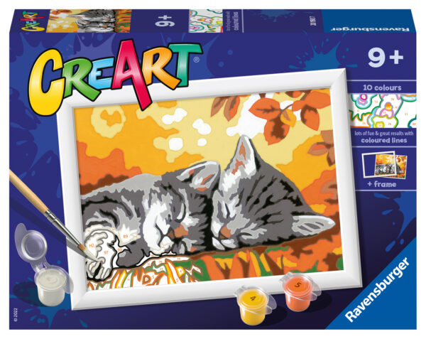 Maalaa numeroiden mukaan "Autumn Cats", Ravensburger