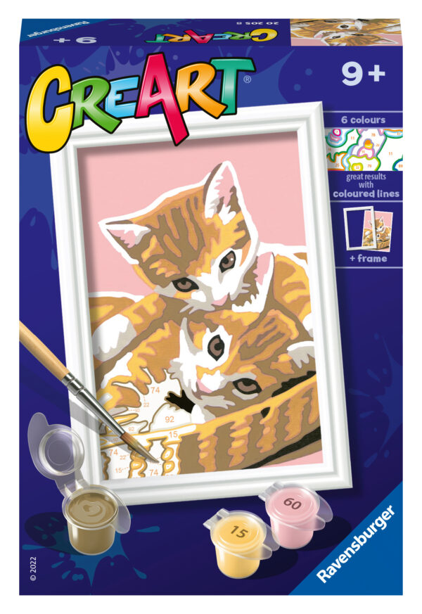 Maalaa numeroiden mukaan "Cute Kitties", Ravensburger