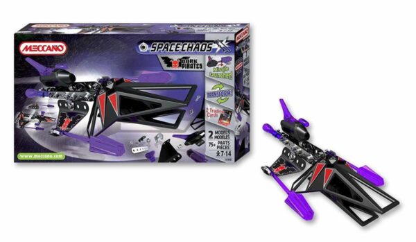 MECCANO  Space Chaos Dark Pirates pommikone 4100B