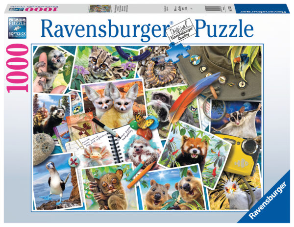 Travelerin valokuva, palapeli 1000 palapeli, Ravensburger