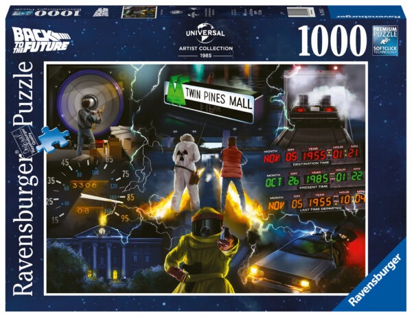 Takaisin tulevaisuuteen, palapeli 1000 palaa, Ravensburger