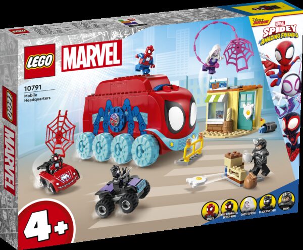 LEGO Marvel SpiderMan Team Hämiksen liikkuva päämaja 10791