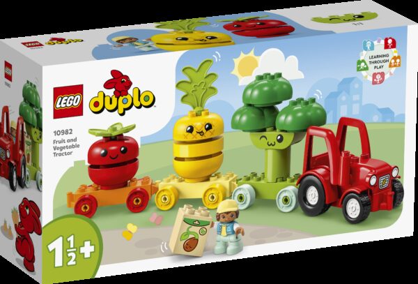 LEGO DUPLO Hedelmä- ja vihannesviljelijän traktori 10982