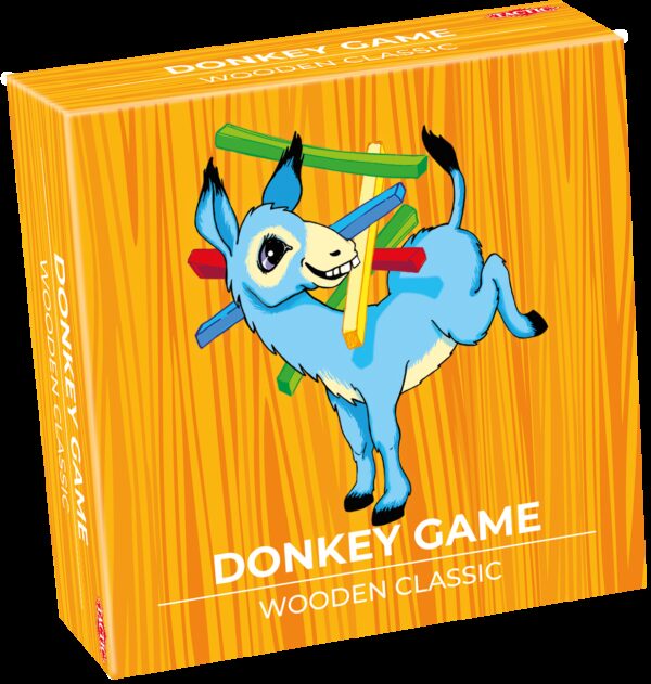 Klassikkopeli Puinen Donkey Balance, TACTIC