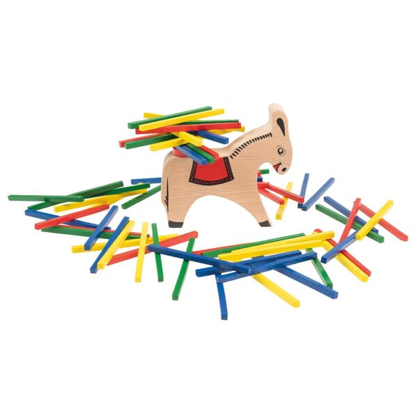 Klassikkopeli Puinen Donkey Balance, TACTIC - Image 2