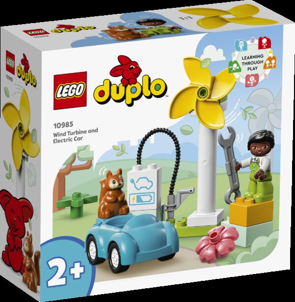 LEGO DUPLO Wind Turbine and Electric Car 10985