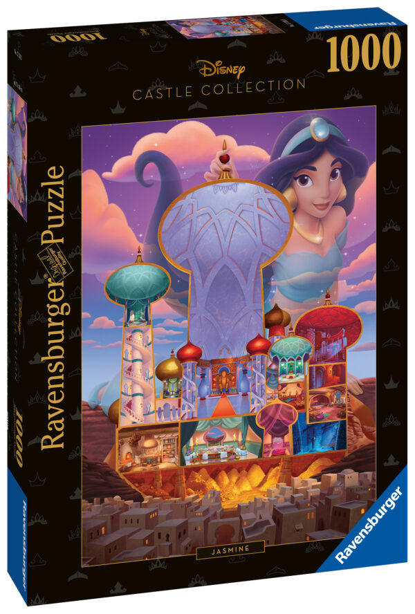 Jasmine Castle palapeli 1000 palaa, Ravensburger