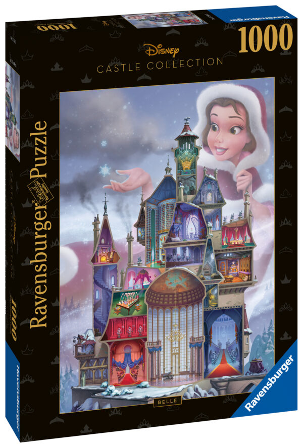 Belle linna, palapeli 1000 palaa, Ravensburger