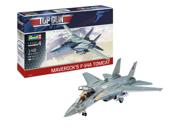 Revell Plastic Model  Maverick's F-14A Tomcat 'Top Gun' 1:48