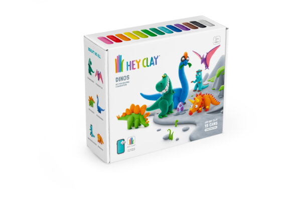 Dinosaurukset muovailumassa, HEY CLAY