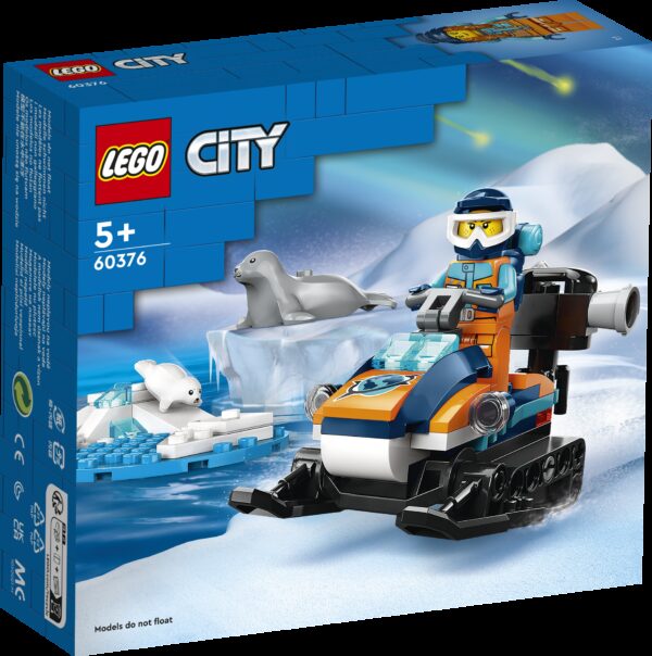 LEGO City Arktisen tutkimusretken moottorikelkka 60376