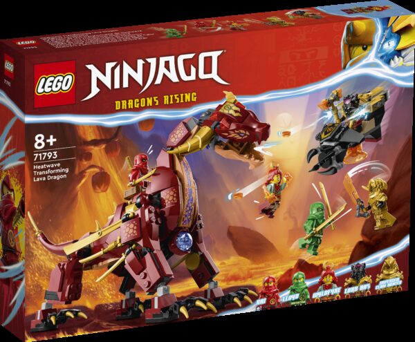 LEGO Ninjago Heatwave – muuntautumiskykyinen laavalohikäärme 71793