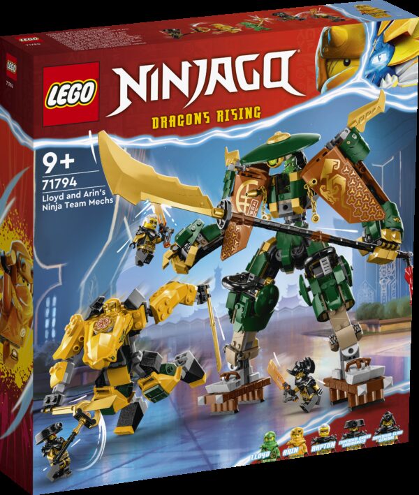 LEGO Ninjago Lloydin ja Arinin ninjatiimin robottiasut 71794