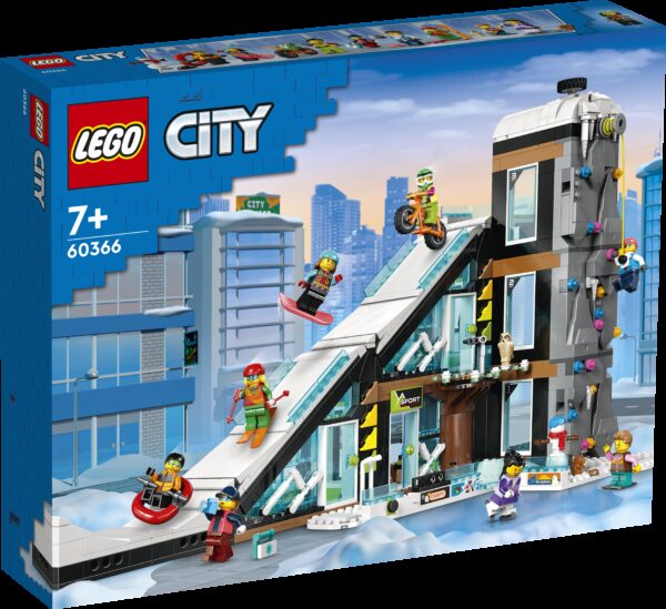 LEGO City Laskettelu‑ ja kiipeilykeskus 60366