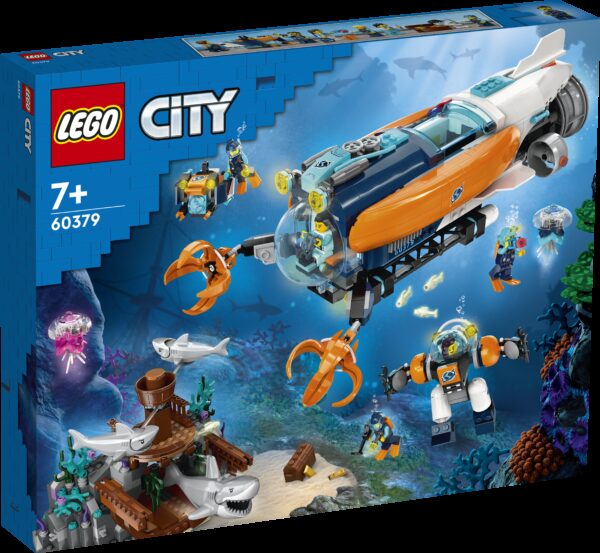 LEGO City Syvänmeren tutkimussukellusvene 60379