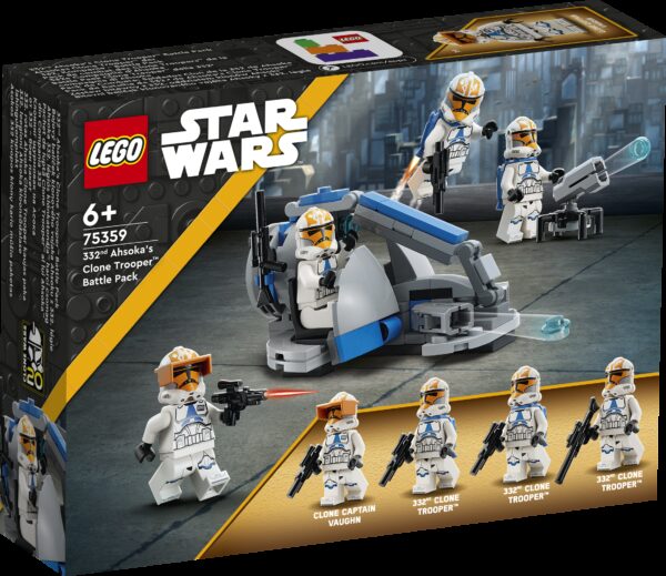 LEGO Star Wars 332. komppanian Ahsokan kloonisoturin taistelupakkaus 75359