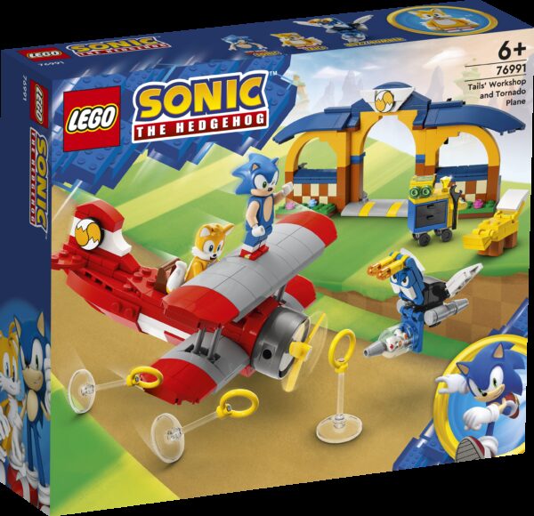 LEGO Sonic the Hedgehog Tailsin työpaja ja Tornado-lentokone 76991