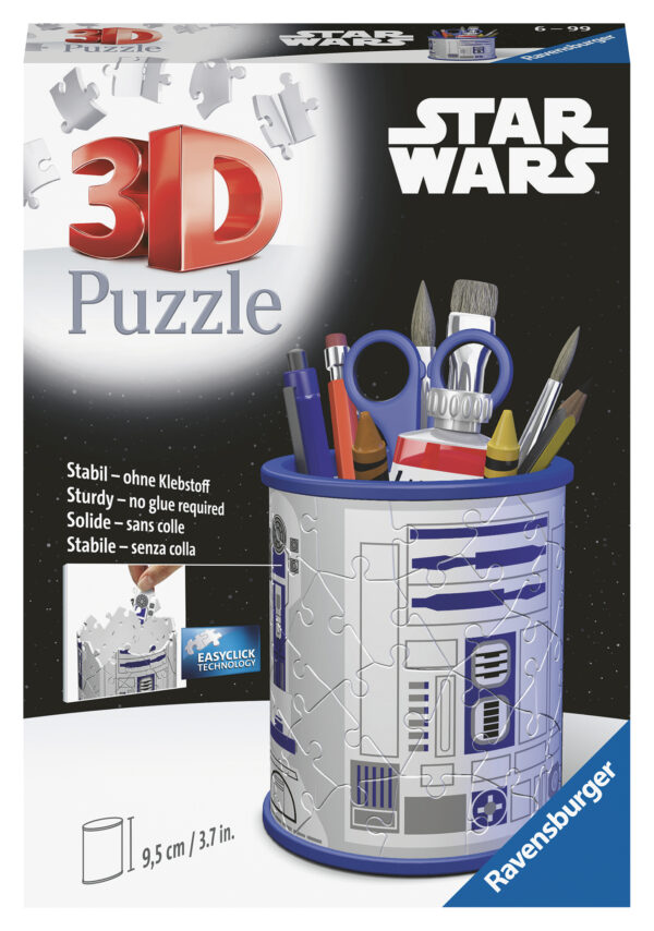 Star Wars Kynäpurkki, 3D palapeli 54 palaa, Ravensburger