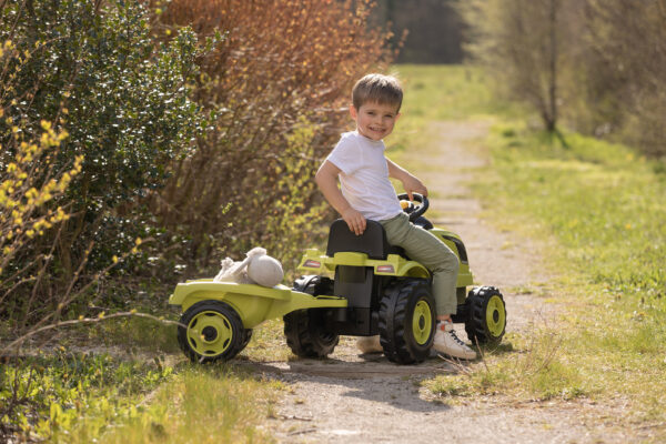 Smoby Farmer XL Vihreä Traktori+ peräkärry