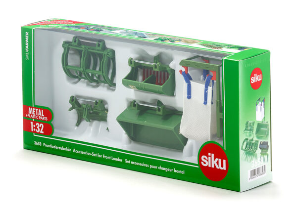 3658 Siku vaihtopäät etukuormaajaan 1:32 - Image 7