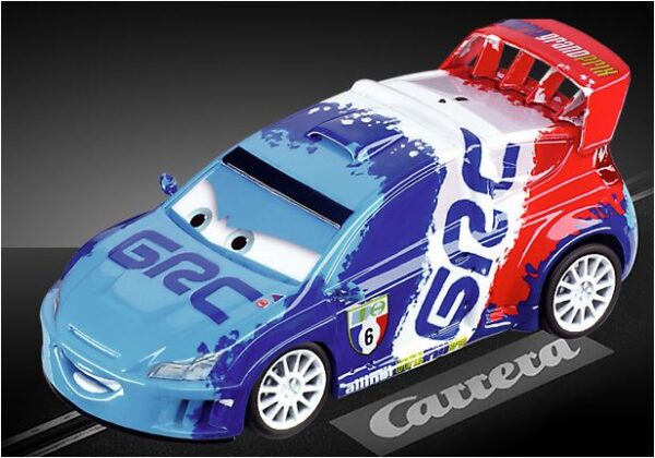 61198 Carrera Go!!! autoradan auto, Cars 2 Raoul Caroule