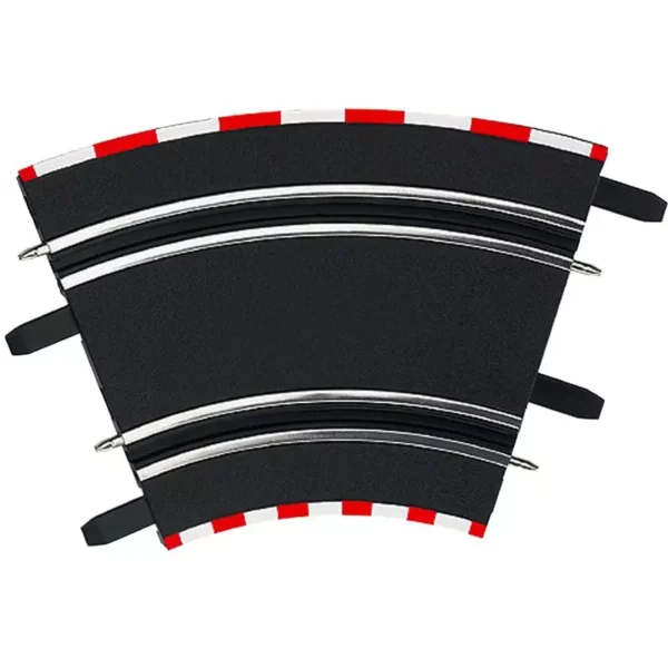 Carrera GO!!! Radius 1 Banked Curve 45° (4 pcs) - kallistettu mutka 61612