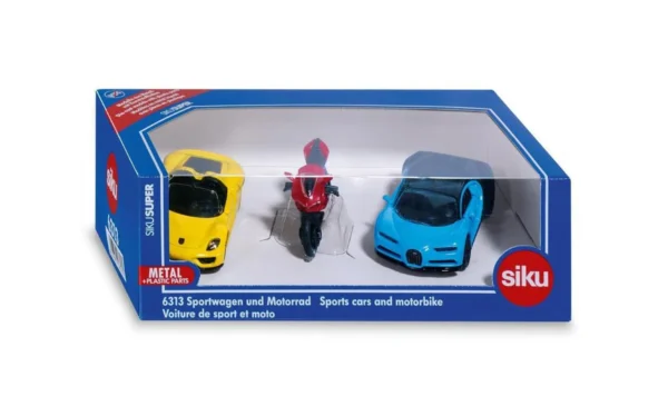 Siku Urheiluautot ja moottoripyörä Lahjasetti 6313 - Image 2