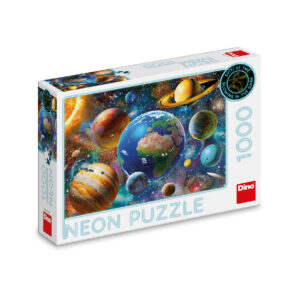 Planets, 1000 p. neon palapeli, DINO