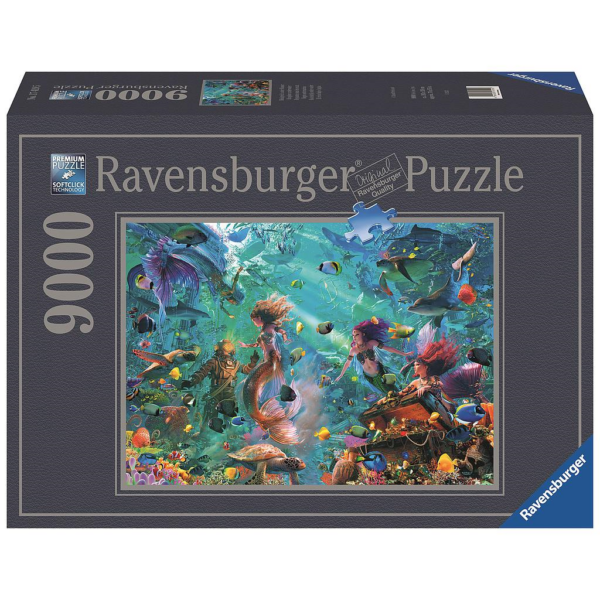 Vedenalainen valtakunta, palapeli 9000 palaa, Ravensburger