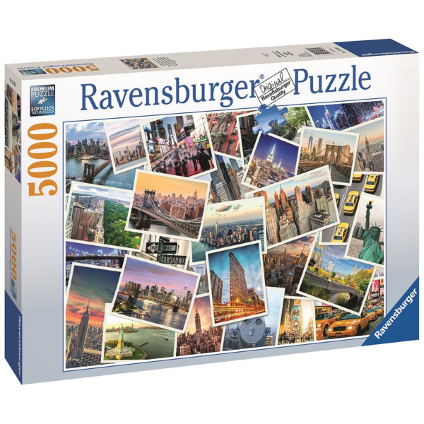 New York, palapeli 5000 palaa, Ravensburger