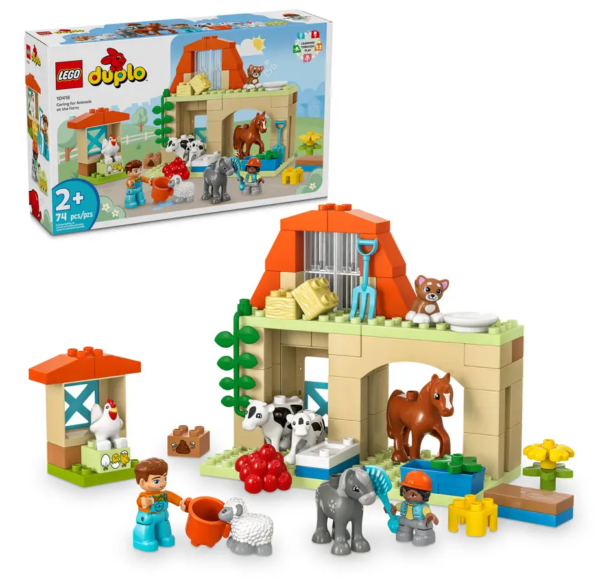 LEGO DUPLO Eläinten hoitoa maatilalla 10416L