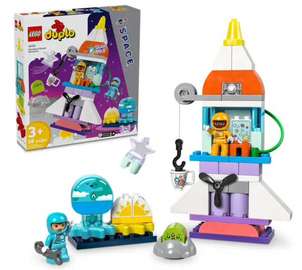 LEGO DUPLO 3-in-1-avaruussukkulaseikkailu 10422L