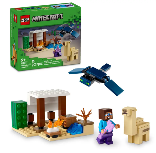 LEGO Minecraft Steven aavikkoretki 21251L
