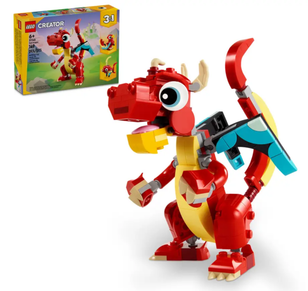 LEGO Creator Punainen lohikäärme 31145L