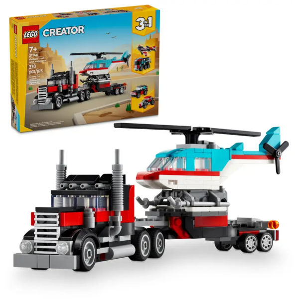LEGO Creator Lava-auto ja helikopteri 31146L
