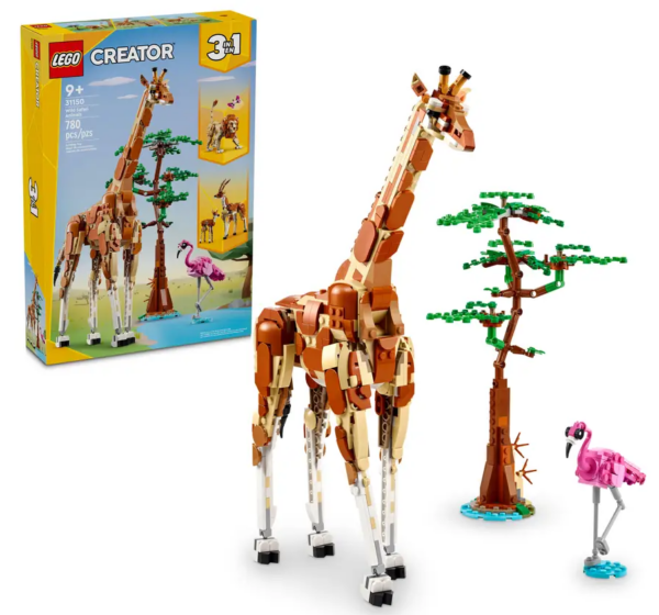LEGO Creator Safarin villieläimet 31150L