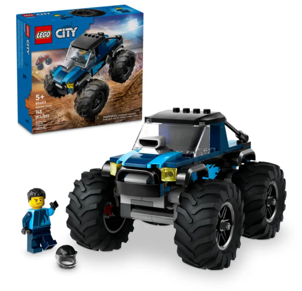 LEGO City Sininen monsteriauto 60402L