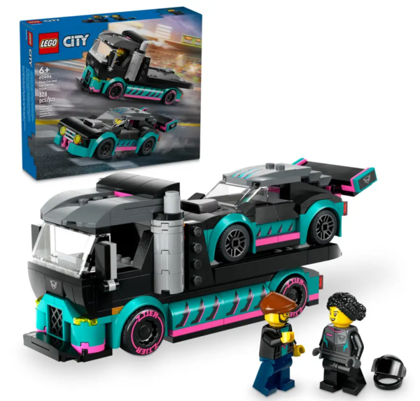 LEGO City Kilpa-auto ja autonkuljetusaut 60406L