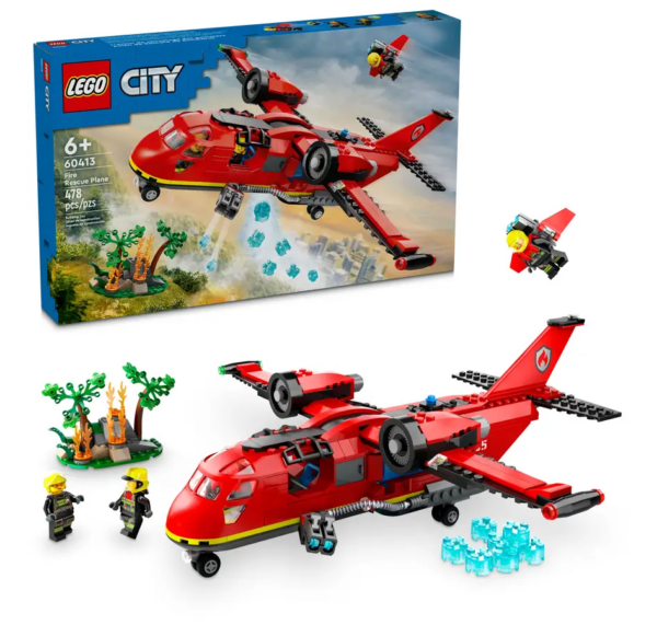 LEGO City Palokunnan pelastuslentokone 60413L