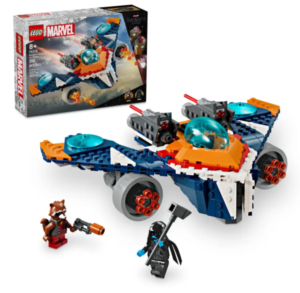 LEGO Super Heroes Rocketin Warbird vastaan Ronan 76278